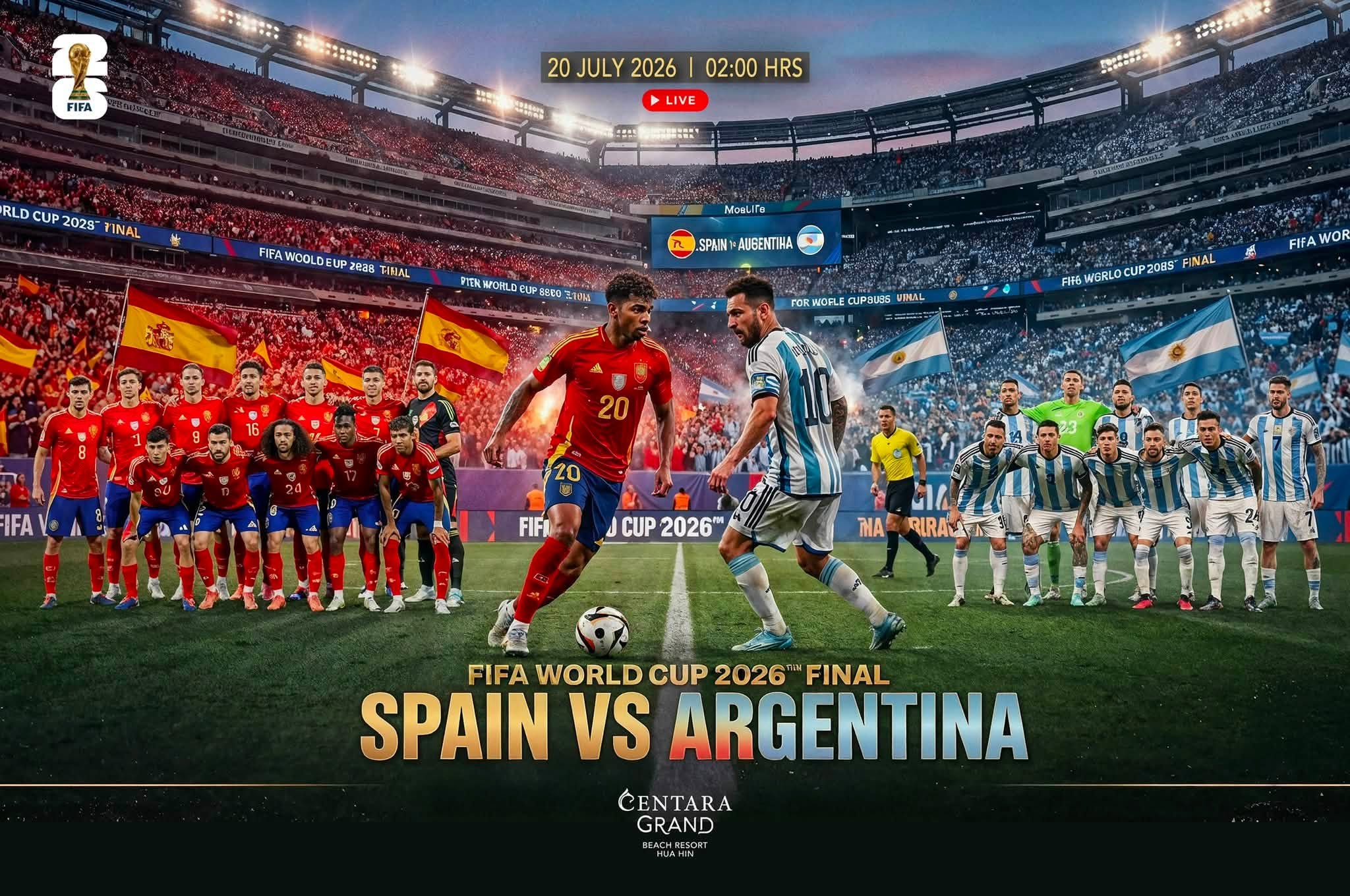 Argentina Spain Fifa World Cup2026